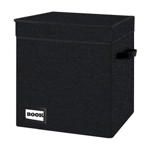 Comic Book Storage Box Collapsible Comic Book Bin Container with Handles - Picture 1 of 6