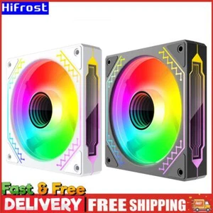 120mm Chassis Fans Cyclic Mirror Light Effect 5V 3Pin ARGB 4PIN PWM Cooling Fan - Afbeelding 1 van 14