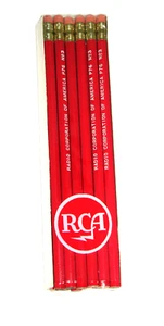 Mid Century Pack of 12 Pencils RCA Radio Corporation of America - Picture 1 of 4