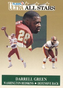 1991 Ultra All-Stars Washington Redskins Football Card #8 Darrell Green