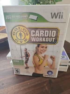 Gold's Gym Cardio Workout (Nintendo Wii, 2009) NEW - Image 1 of 2