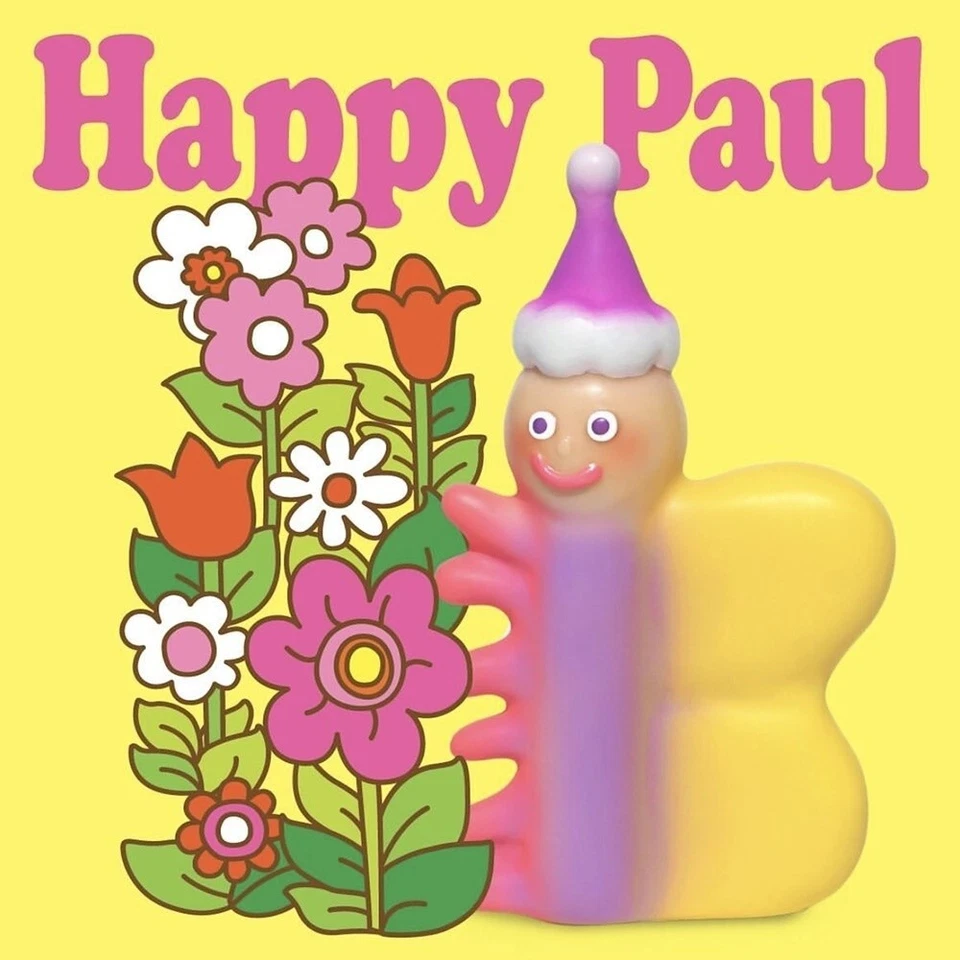LeeeeeeToy The Three Butterflies Happy Paul Vinyl PVC Figure Sofubi H7CM(2.8in) - Image 1 of 2