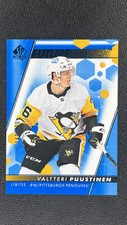 2022-23 SP Authentic Valtteri Puustinen Future Watch Limited Blue /399 #141 DZWL