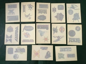 LOTTO 13 FIGURINE TATUAGGI X-MEN TATTOOS MARVEL NEW LINKS 2 - Imagen 1 de 2