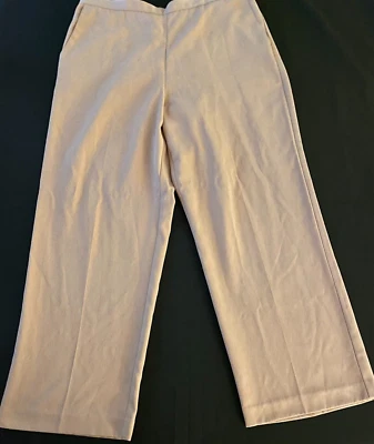 ALFRED DUNNER  Pull-on Pants - Light Mauve (2nd Photo) - Pre-owned 16 Reg - Image 1 of 2