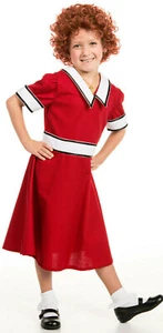 Little Orphan Annie Costume with Wig for Kids - Picture 1 of 11