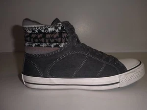 Splendid Size 7 M ESSEX Steel Grey Fashion Sneakers New Womens Shoes - Picture 1 of 11