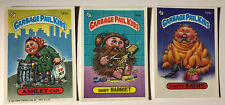 1986 Garbage Pail Kids Series 4 Trading Cards Lot of 3 - Ashley Can, Catty Kathy