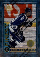 1994-95 Finest Super Team Winners #141 Juha Vuorivirta WJC