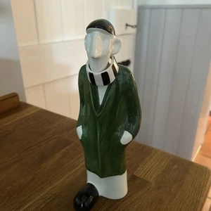 Lowry Ceramic Figurine Going To The Match No Damage, Chips Or Restoration - Picture 1 of 5