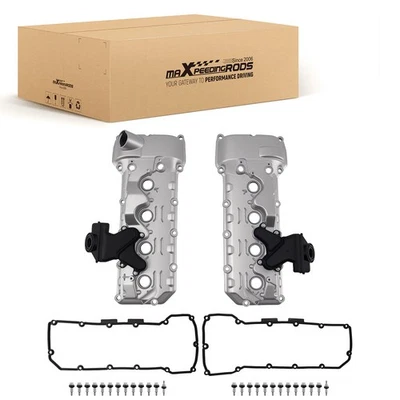 Cubierta de motor plateada para BMW M3 V8 4,0 L 2008-2013 11127848153 con caja PCV Foto 1 de 4