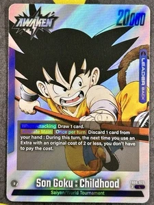 Dragon Ball Super Fusion World Manga Booster Son Goku Childhood Leader FB06-025 - Picture 1 of 2