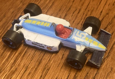 Matchbox Diecast Grand Prix Formula Racing Car 1:55 Scale - White-Made in Macau - Image 1 of 4