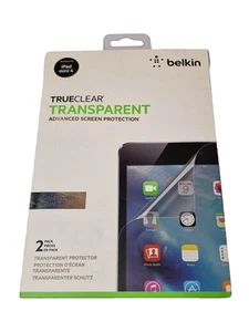 Belkin F7N334bt2 Clear Screen Protector for Apple iPad Mini 4 (Pack of 2) NEW - Picture 1 of 6