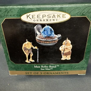 Hallmark Keepsake Ornament - Star Wars Max Rebo Band Miniatures ~ Como nuevo en caja - Imagen 1 de 9