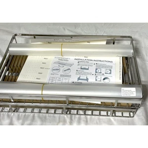 Confezione da 2 Organizzatori per Armadio Estraibili, 14"D X 22.Scaffali estraibili espandibili "W - Foto 1 di 6