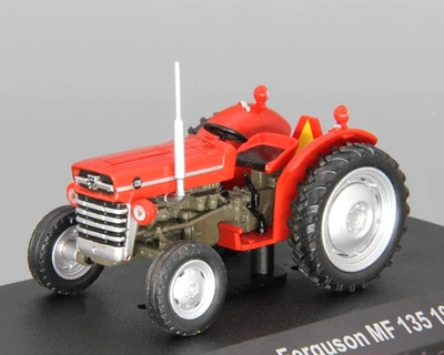 UNIVERSAL HOBBIES/HACHETTE 1/43 1965 MASSEY-FERGUSON MF135 MF 135 TRACTOR IN RED - Image 1 of 4