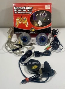 Mad Catz Gamecube Starter Kit Extension Cables, RF Adapter, GBA Link, Read Desc - Picture 1 of 14