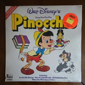 Sealed Walt Disney Pinocchio LP 1979 Pickwick HM 969 UK Vinyl Gatefold Sealed - Picture 1 of 7