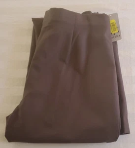 NWT Zozo Brown Dark Truffle Dress Pants Size 4 Cotton Blend - Picture 1 of 6