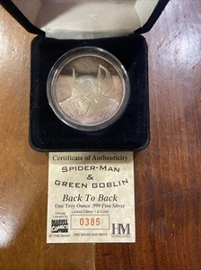 Rare Spider-Man And Green Goblin Coin - Picture 1 of 7
