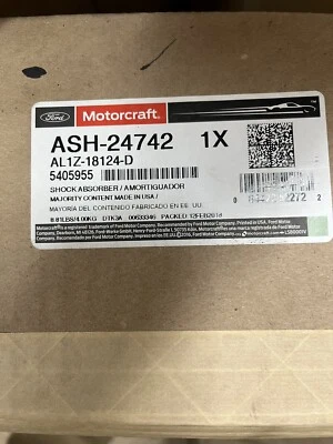 NUEVO Amortiguador delantero Motorcraft ASH-24742 Expedition Navigator 2007-2013 Foto 1 de 2