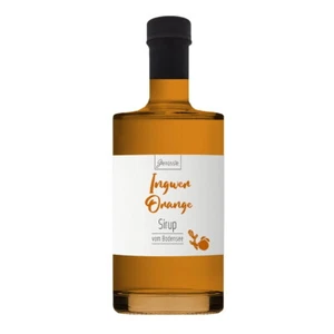 BIO Ingwer-Orangen-Sirup - 700ml - Genüssle Ingwer Orangen Sirup vom Bodensee - Bild 1 von 6