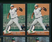Lot (2) 2007 Grandstand #20 Danny Vais Beloit Snappers (CA68) SWSW6 