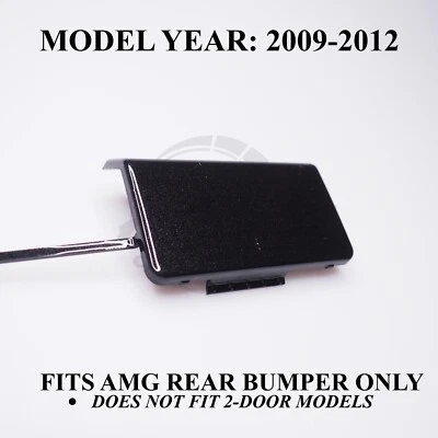 Parachoques Trasero tow hook cover Mercedes Clase E W212 AMG Sedan 09-12 Capri - Imagen 1 de 4