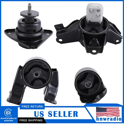 For Hyundai Elantra 07-10 2.0L Engine Motor & Automatic Transmission Mount 4PCS - Image 1 of 4