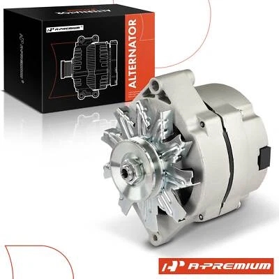 New Alternator for Chevy Malibu Camaro Blazer C10 Pickup C20 G30 K10 P20 63A CW - Image 1 of 4