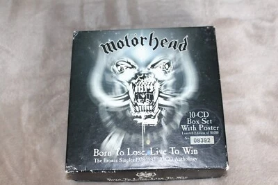 Motörhead - Born To Lose, Live To Win, 10 CD, Ltd. Edit., Nr. 8392/10000, Lemmy - Bild 1 von 4