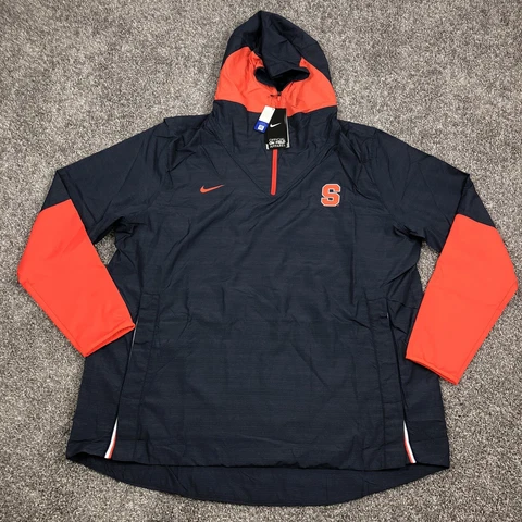 Nike On Field Repel Syracuse University Sideline Mens Hooded Jacket L CQ5235-419 Cover