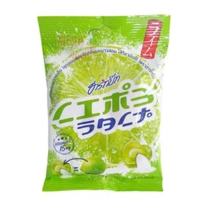 Heartbeat SOUR Lemon Lime Salt Flavoured Candy High Vitamin C Powder Filling 40g - Picture 1 of 3