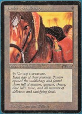 Jandor's Saddlebags Arabian Nights HEAVILY PLD Rare CARD (248101) ABUGames