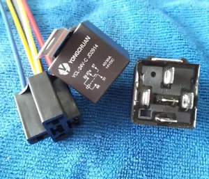 Automotive Relay 24V 5Pin 40A Car Relay 24VDC 5Pins With Relay Socket - Picture 1 of 1