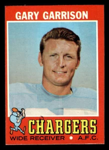 1971 Topps Gary Garrison #172 San Diego Chargers Football NM - Picture 1 of 2