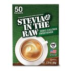 Stevia In The Raw, Vegan Sugar Substitute Plant Based Zero Calorie Sweetener x50