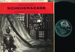 SCHEHERAZADE Paris Conservatoire ANSERMET LP Vinyl Decca ACL 153 1962 UK @ VG+ - Picture 1 of 4