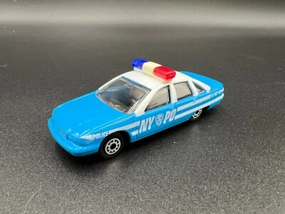 Maisto Chevrolet Chevy Caprice Blue Police Car NYPD China Base Good Shape! - Image 1 of 4