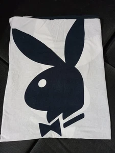 Vintage Playboy Home Bettbezug weiß-schwarz-grau Baumwollhase Gr. 152x200 cm - Bild 1 von 13