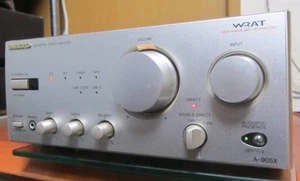 Onkyo A-905X Integrated Amplifier INTEC 205 100V Silver Tested Used From JAPAN - Picture 1 of 3
