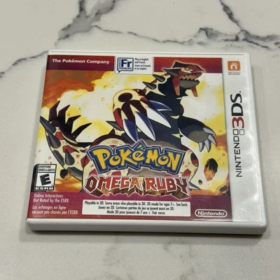 Pokémon Omega Ruby (3DS, 2014) Authentic Complete CIB TESTED - Image 1 of 4