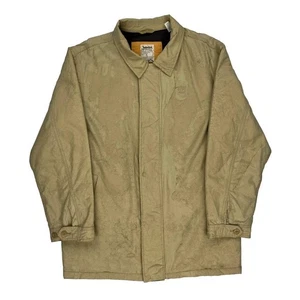 Timberland Jacket - Large Beige Cotton Blend - Picture 1 of 8