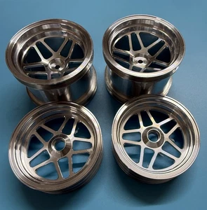Dhawk CNC 2.2" RC10GT Aluminum Wheels (Front Narrow) Team Associated RC10gt - Picture 1 of 5