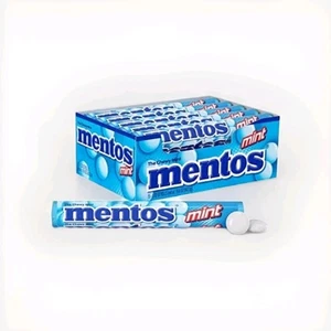 10 Rollos MENTOS Caramelo Masticable Como Nuevo Fresco (Paquete de 10) Gran Sabor Como Nuevo - Imagen 1 de 7