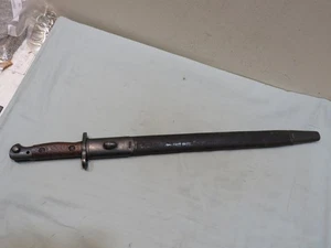 Bayoneta y vaina Wilkinson de colección con patrón Enfield británico de la Primera Guerra Mundial 1907 - Imagen 1 de 11