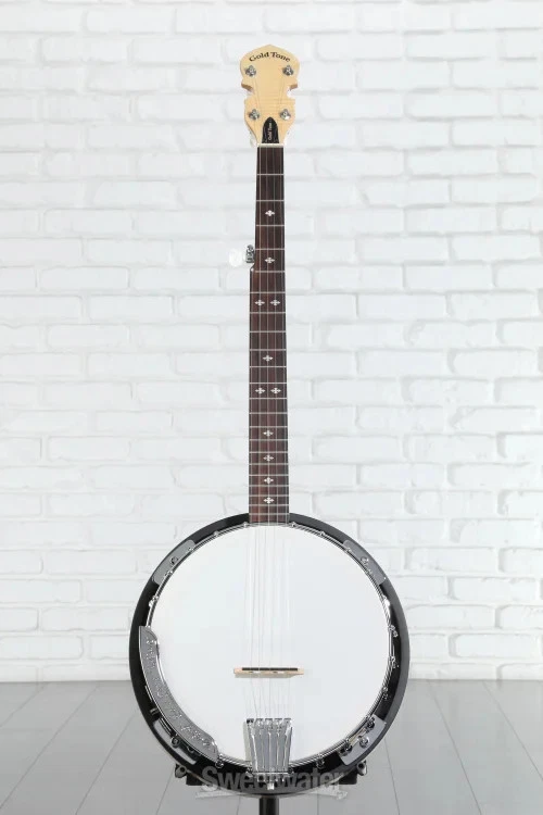Gold Tone CC-100RW Cripple Creek Resonator Banjo with Wide Fingerboard - Natural - Image 1 of 4