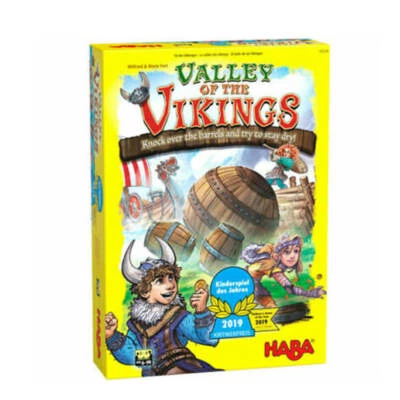 Haba Games Valley Of The Vikings Juego de mesa para niños de dos a cuatro jugado - Imagen 1 de 3
