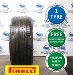 X1 PW 275/45R20 275 45 20 PIRELLI SCORPION VERDE 110V M+S XL TYRE *7MM (B82AP) - Picture 1 of 13